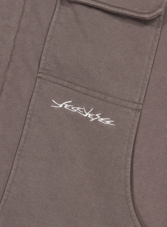 Толстовка YESEYESEE Y.E.S Zip Sweat Cocoa