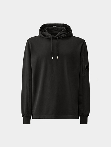 Худи C.P. Company Light Fleece Hoodie Black