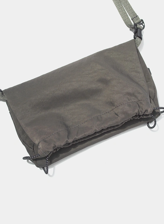 Сумка F/CE. Textured Twill Drawstring Sacoche Charcoal