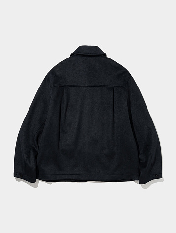 Полупальто Uniform Bridge Pocket Wool Short Coat Dark Navy