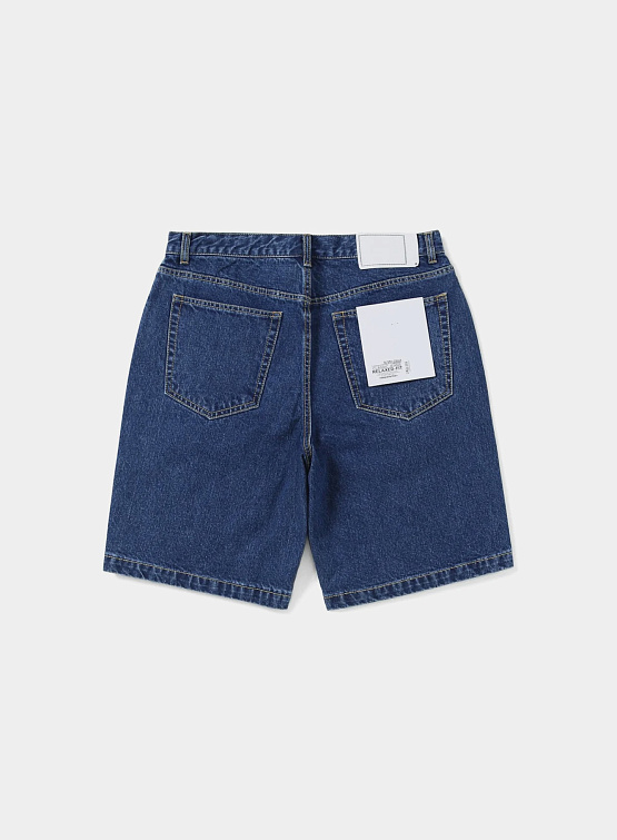 Шорты thisisneverthat Washed Denim Short Blue