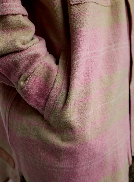 Рубашка PDF Raf Plaid Pink