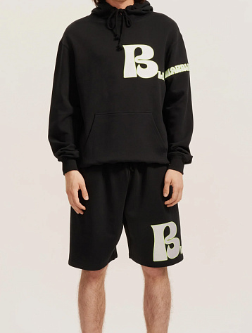 Худи Bluemarble Embroidery Hoodie Black