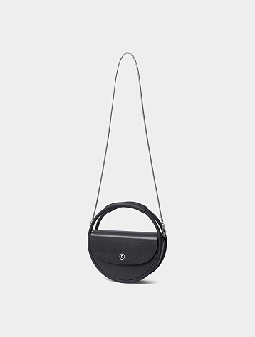Сумка nana-nana Hoop Recycled Leather Bag Black
