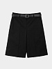Женские шорты JUUN.J Cotton Belted Shorts Black