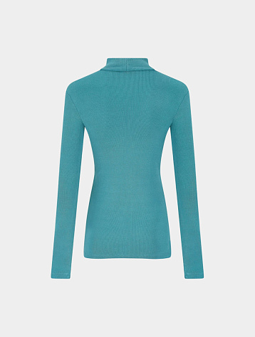 Женский лонгслив Martine Rose Turtleneck Cyan/Cyber