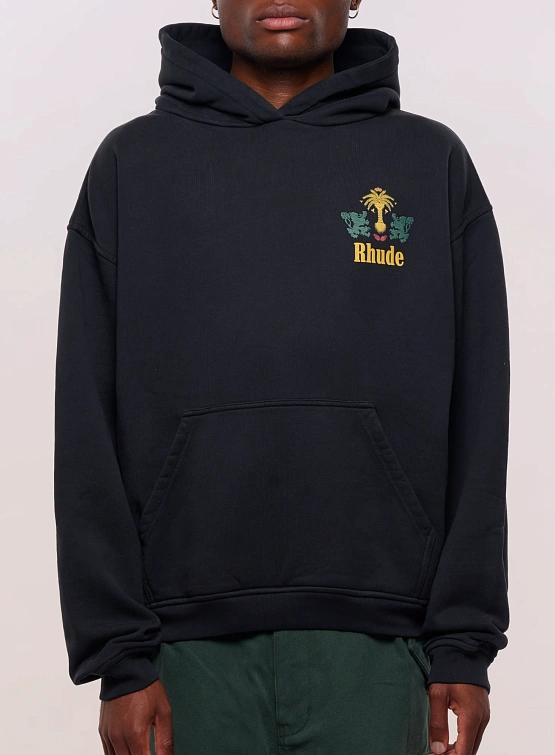 Худи RHUDE Tobaco Vtg Black