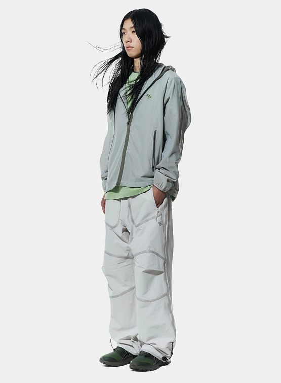 Брюки SAN SAN GEAR Webbing Patched Pants White