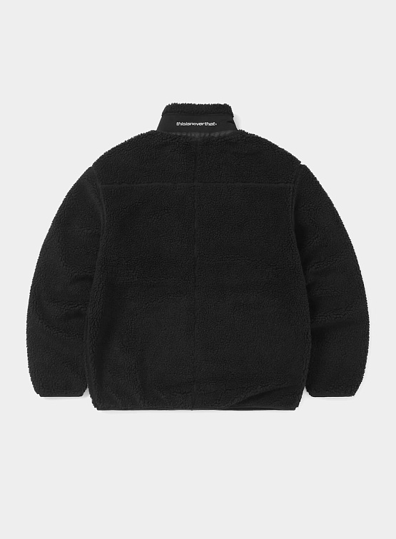 Флисовая куртка thisisneverthat SP Sherpa Fleece Black