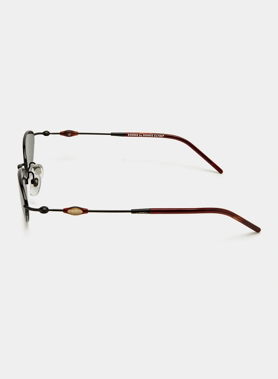 Очки Bonnie Clyde Jewel Black Red Tortoise & Black Lens