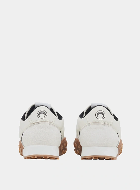 Кроссовки Marine Serre MS Rise Leather Ecru