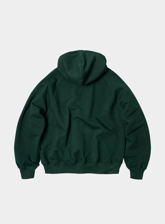 Зип-худи FrizmWORKS Og Heavyweight Hood Dark Green