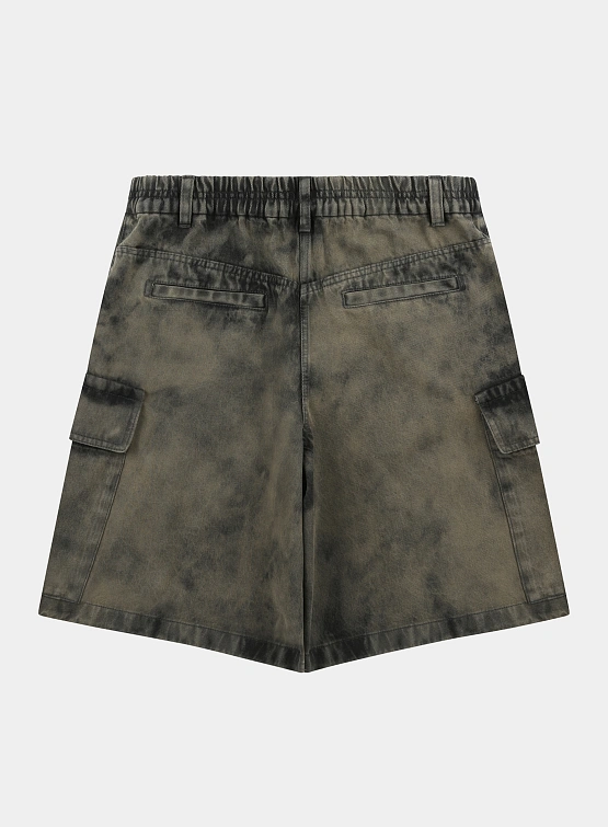 Женские шорты System Washed Cargo Charcoal Grey