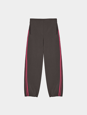 Женские брюки Open YY Side Taped Wide Brown