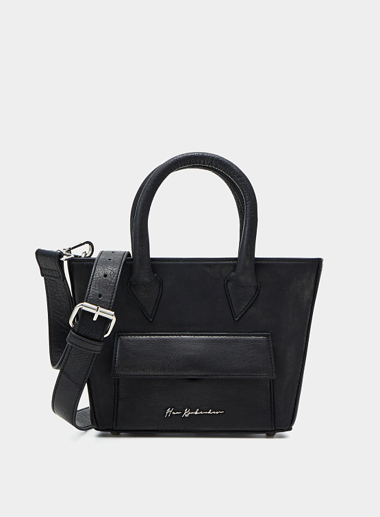 Сумка Han Kjøbenhavn Leather Small Shoulder Bag Black