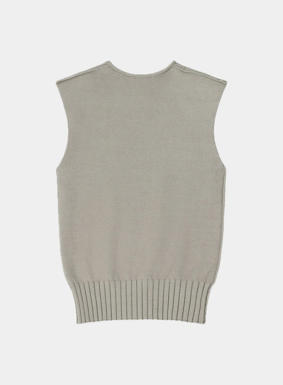 Жилет entire studios Burns Knit Middle Grey