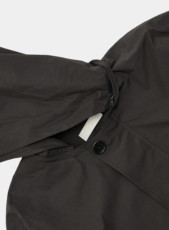 Ветровка AMOMENTO Cotton Nylon Volume Jumper Charcoal