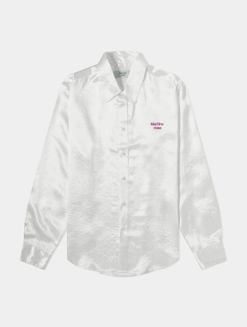 Рубашка Martine Rose Classic Shirt Off White