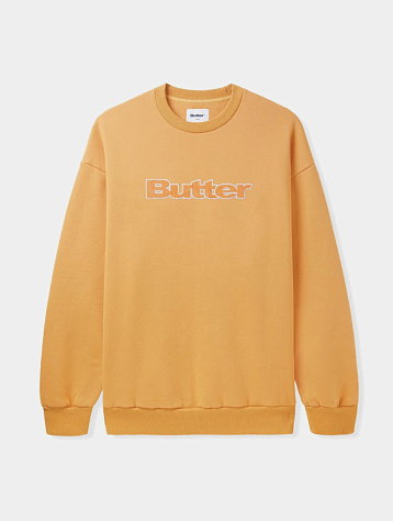 Свитшот Butter Goods Cord Logo Crewneck Sorbet