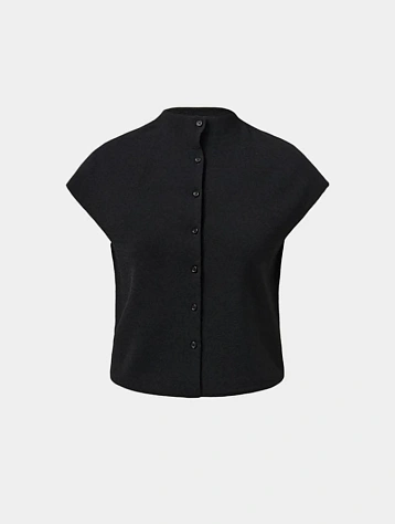 Женский кардиган AMOMENTO Wholegarment Cap Sleeve Black
