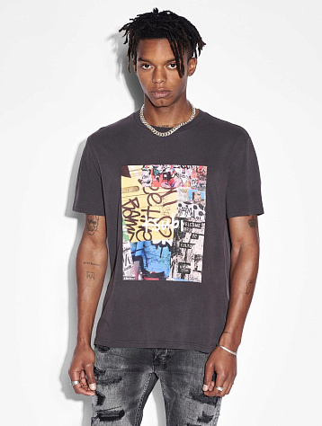 Футболка Ksubi Kulture Kash SS Tee Faded Black