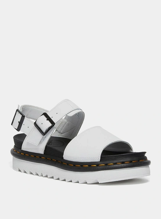 Сандалии Dr. Martens Voss Hydro Leather Strap White