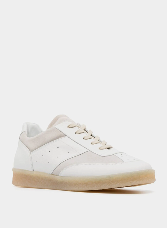 Кеды MM6 Maison Margiela 6 Court White/Gum