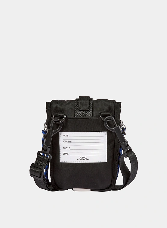 Сумка A.P.C. Trek Crossbody Pouch Noir