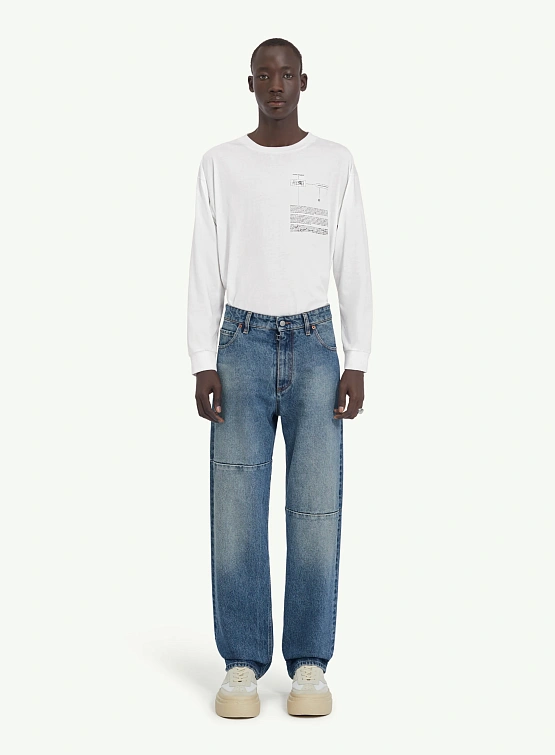 Джинсы MM6 Maison Margiela 5 Pocket Jeans Light Blue