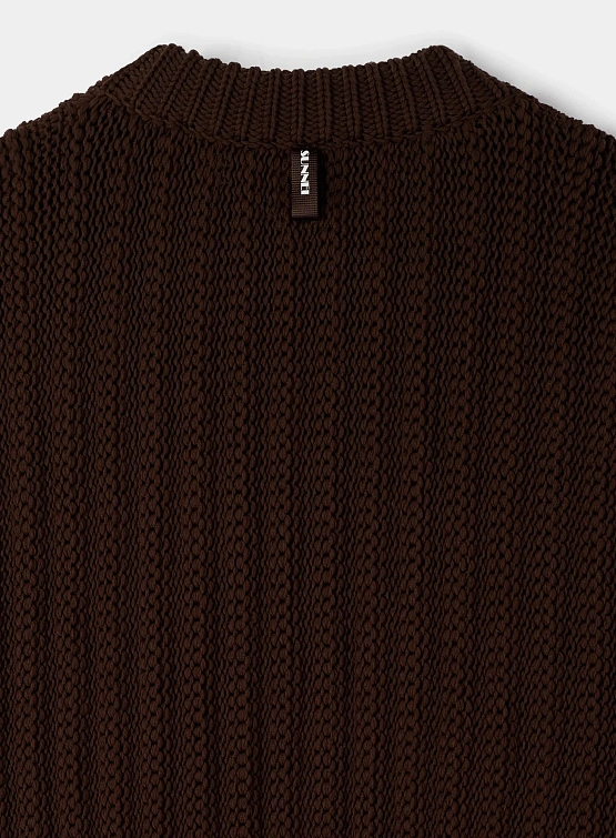 Свитер Sunnei Round Neck Sweater Brown