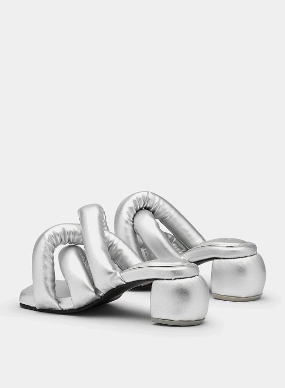 Женские туфли YUME YUME Kitten Sausage Heel Silver