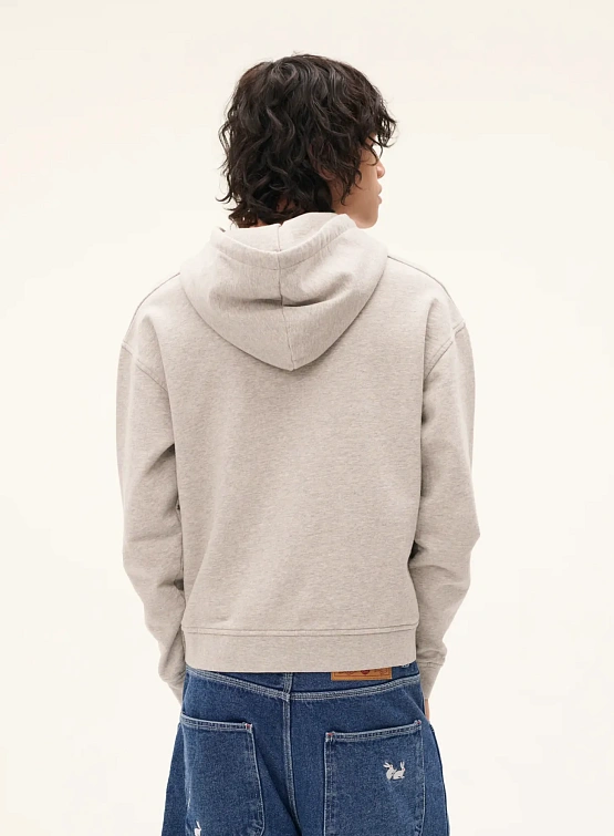 Зип-худи Carne Bollente Stellar Sass Melange Grey