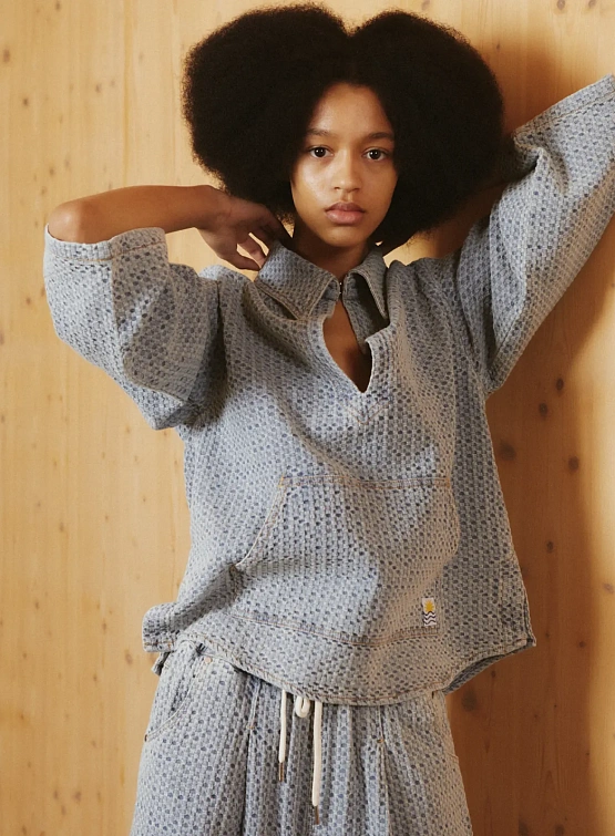 Женская рубашка LF Markey Jasper Tunic Sky Seersucker