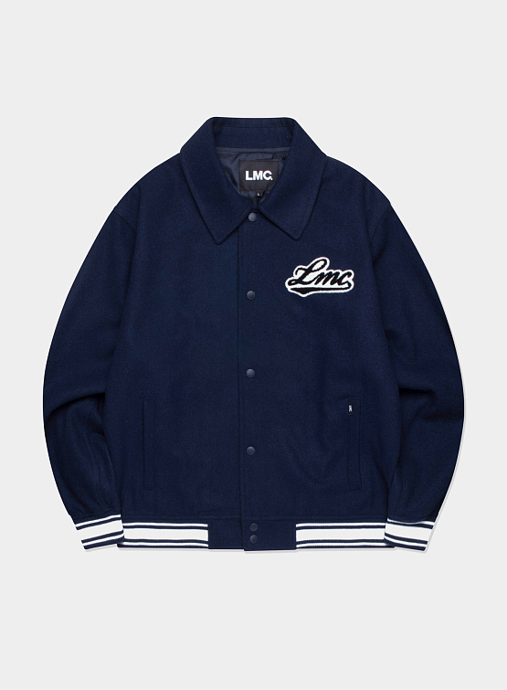Бомбер LMC Classic Wool Varsity Jacket Navy