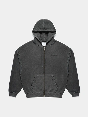 Зип-худи MKI MIYUKI ZOKU Uniform Zip Hoody Pigment Black