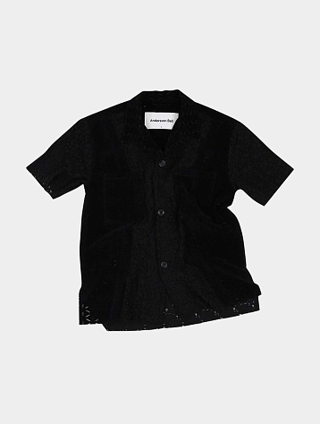 Рубашка Andersson Bell Sheer Flower Black