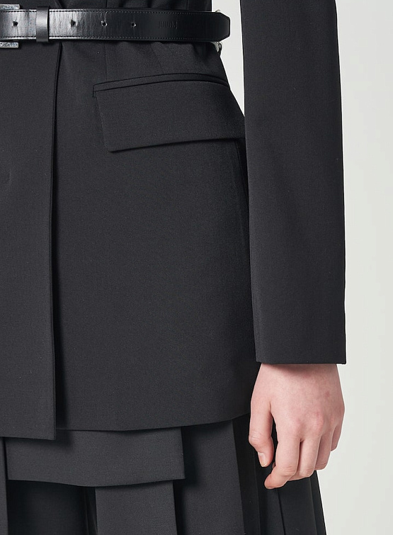 Женский пиджак JUUN.J Wool Blended Tailored Jacket Black