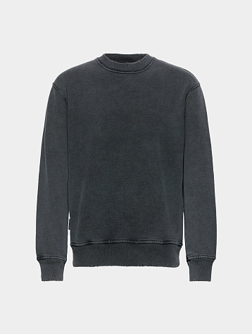 Свитшот Han Kjøbenhavn Distressed Crew Dark Grey