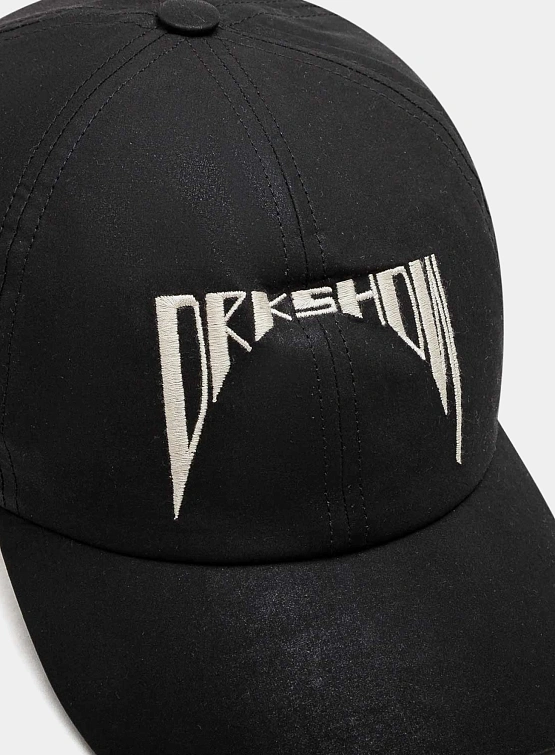 Кепка RICK OWENS DRKSHDW Embroidered Woven Black/Pearl