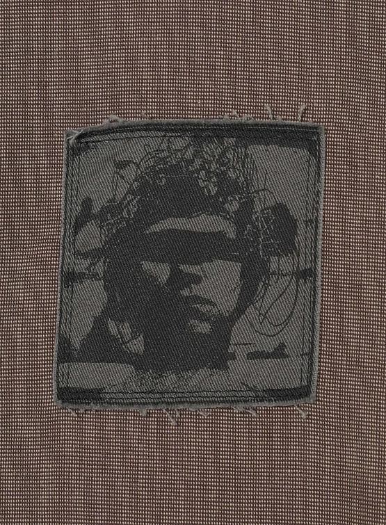 Рубашка UNDERCOVER Cotton Oxford Graphic Patch Brown