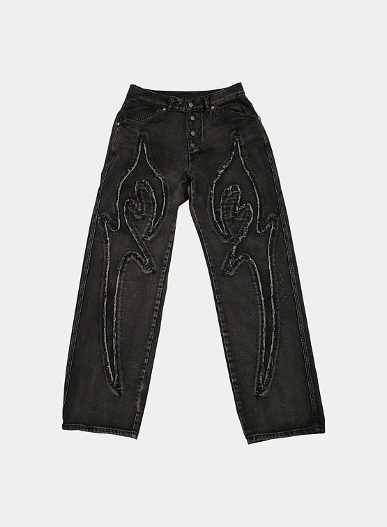 Джинсы Thug Club Tribal Denim Black