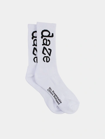 Носки Daze Logo Socks White