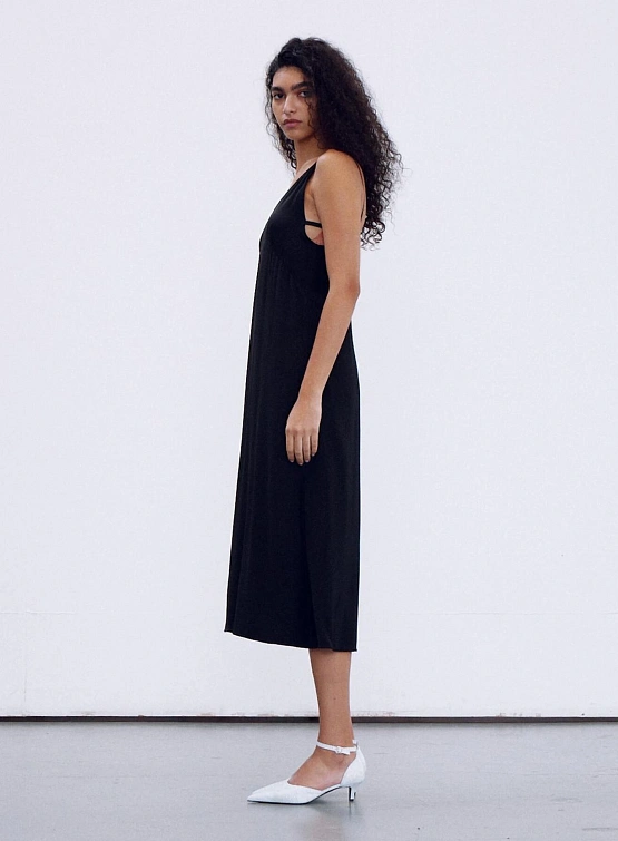 Женское платье Recto Petra Strap Detail Dress Black