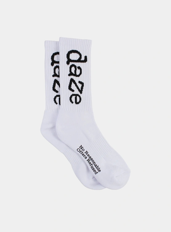 Носки Daze Logo Socks White