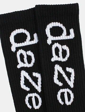 Носки Daze Logo Socks Black