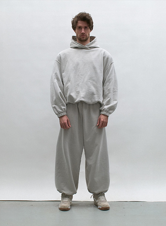 Брюки XSAI Wide Sweatpants 02 Cement