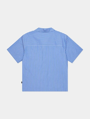 Рубашка LMC Stripe Resort Short Slv Shirt Blue