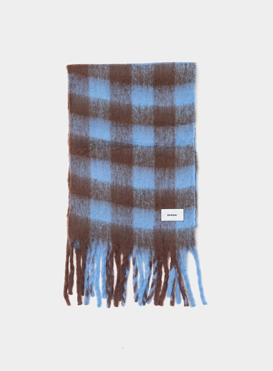 Шарф BONSAI Mohair Check Scarf Multicolor