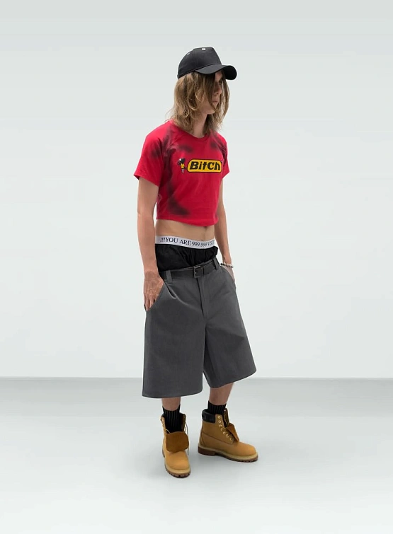 Футболка MADFRENZY Bitch Red