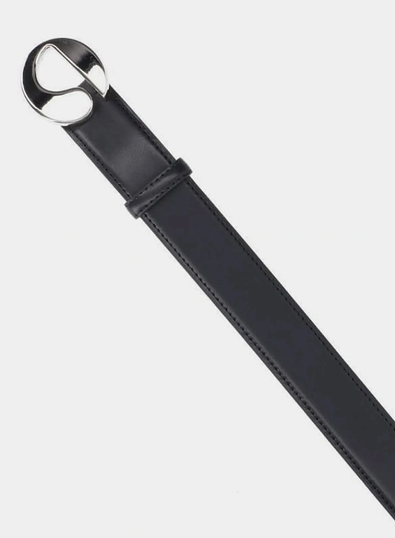Ремень Coperni COPERNI Logo Leather Belt Black